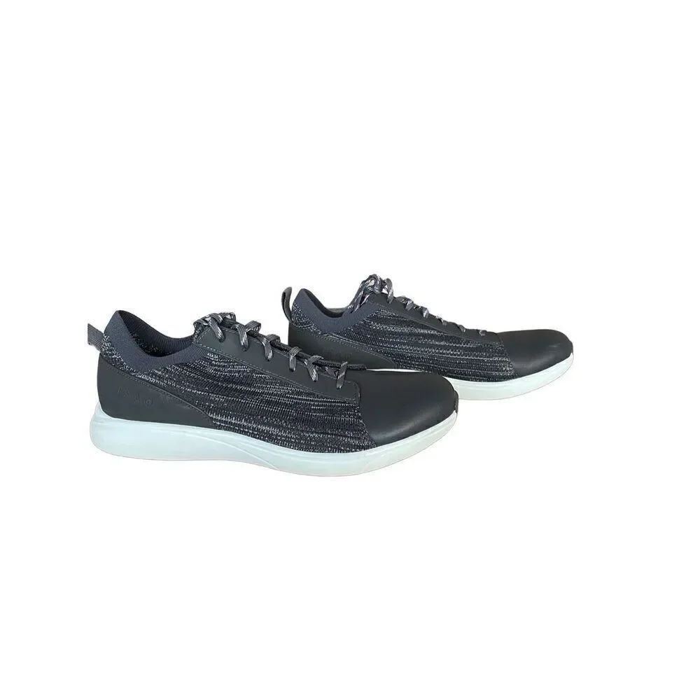 Traq By Alegria Womens Charcoal Gray Lace Up Knitted Qest Atheltic Shoes Size 40 - Picture 8 of 9